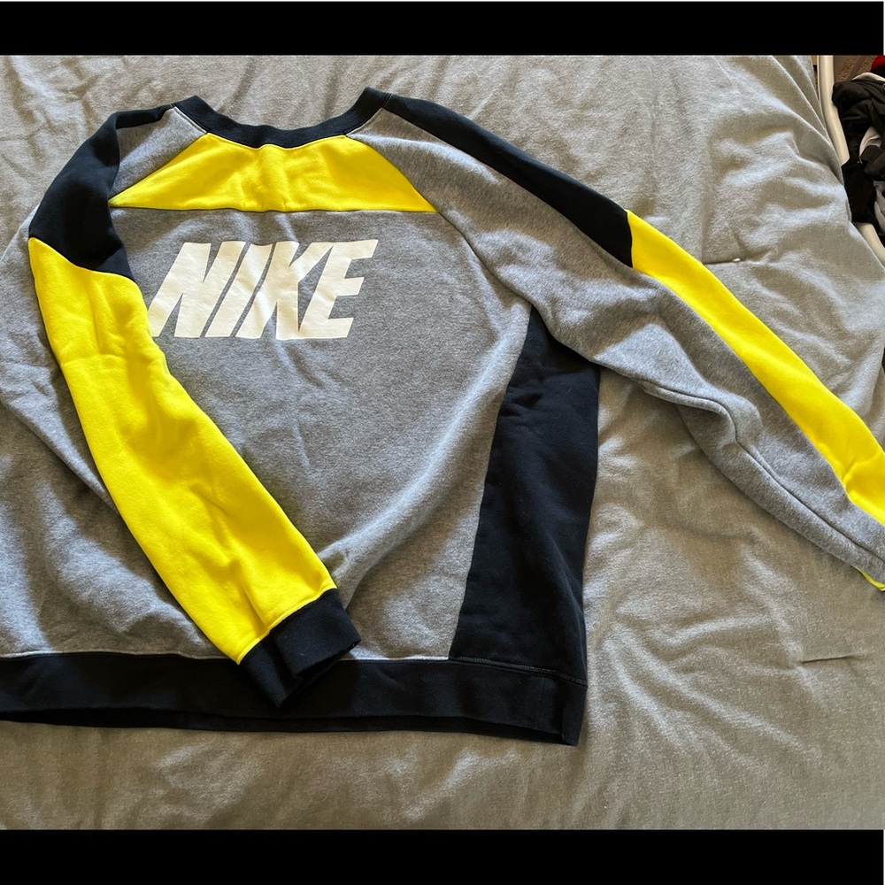Nike color block sweatshirt